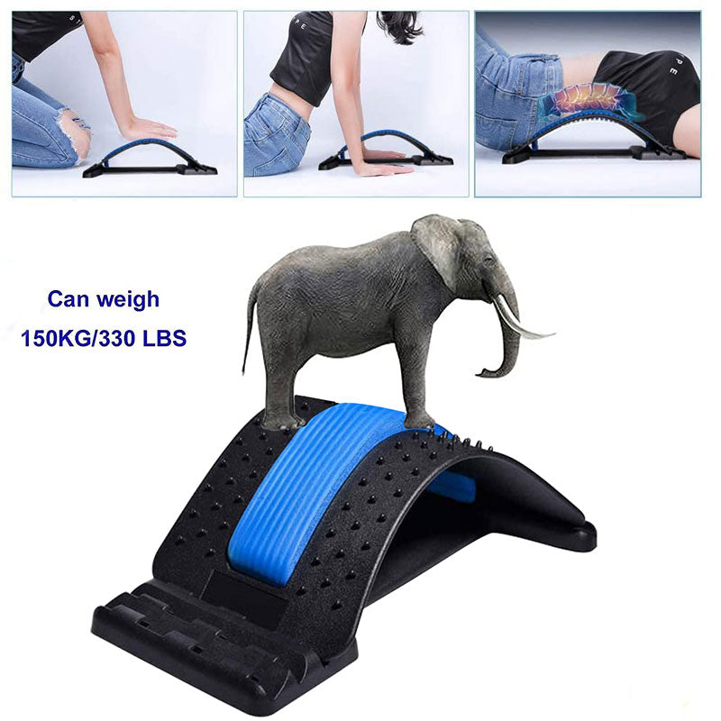 Multi-level Adjustable Back Massager Stretcher - Earth Angel Lifestyle