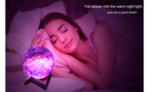 Moon LED Lamp 6 Colors USB Rechargeable/Remote - Earth Angel Lifestyle