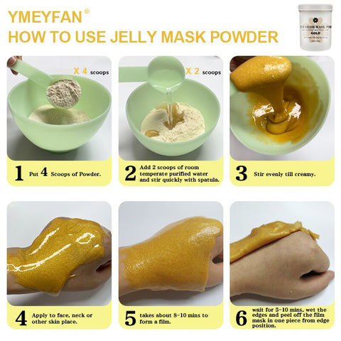 Natural Soft Hydro Jelly Facial Mask Powder Set - Earth Angel Lifestyle