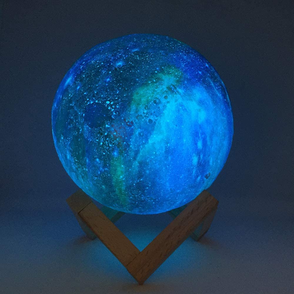 Moon LED Lamp 6 Colors USB Rechargeable/Remote - Earth Angel Lifestyle