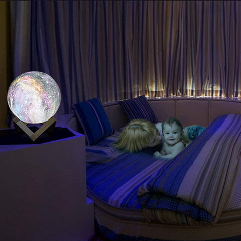 Moon LED Lamp 6 Colors USB Rechargeable/Remote - Earth Angel Lifestyle