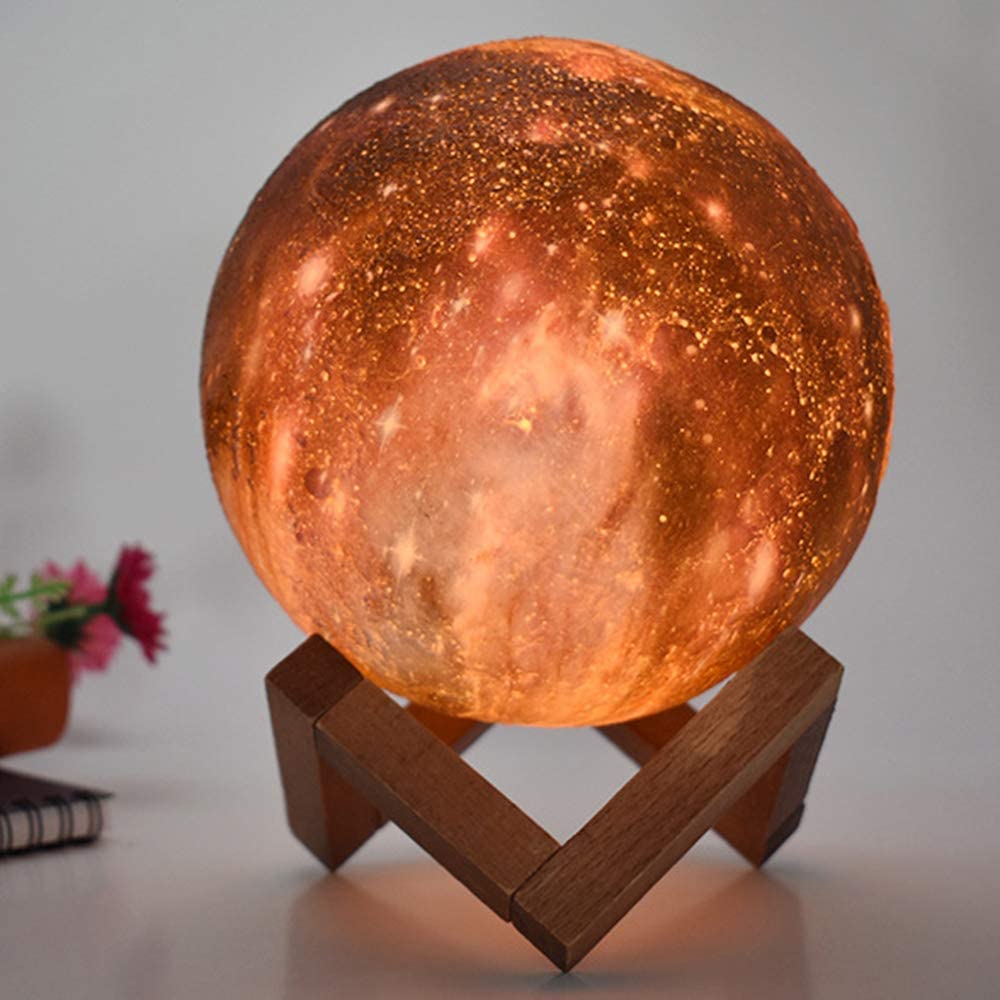 Moon LED Lamp 6 Colors USB Rechargeable/Remote - Earth Angel Lifestyle