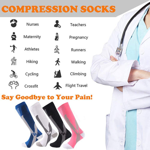 Brothock Compression Socks 3 PR - Earth Angel Lifestyle