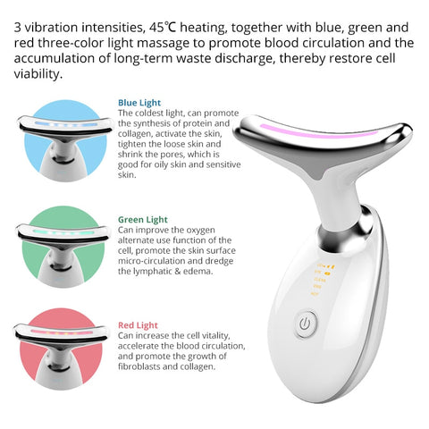 EMS Thermal Neck Lifting and Tightening Massager - Earth Angel Lifestyle