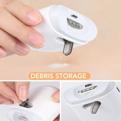 USB Electric  2-speed Nail Clipper With LED Light - Earth Angel Lifestyle
