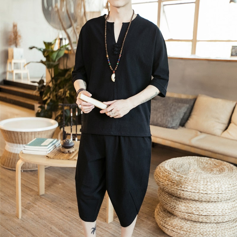 HITY's Men's Thin Linen Suit - Earth Angel Lifestyle