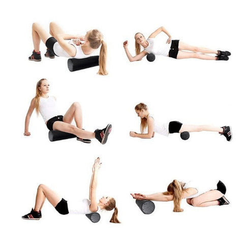 Yoga Pilates Foam Roller Multiple Sizes - Earth Angel Lifestyle