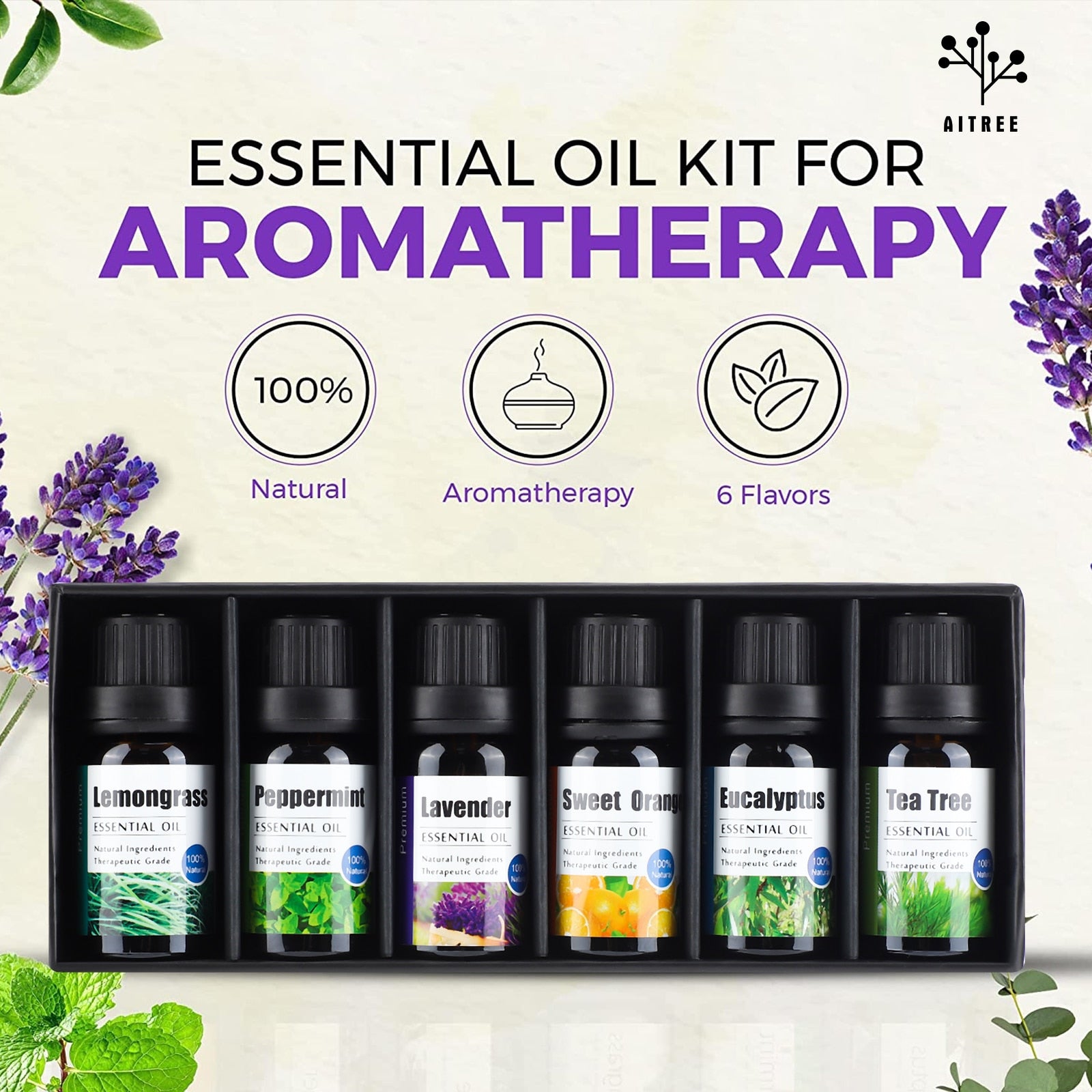 Ms. Dear Pure Essential Oils 6pcs Gift Set - Earth Angel Lifestyle