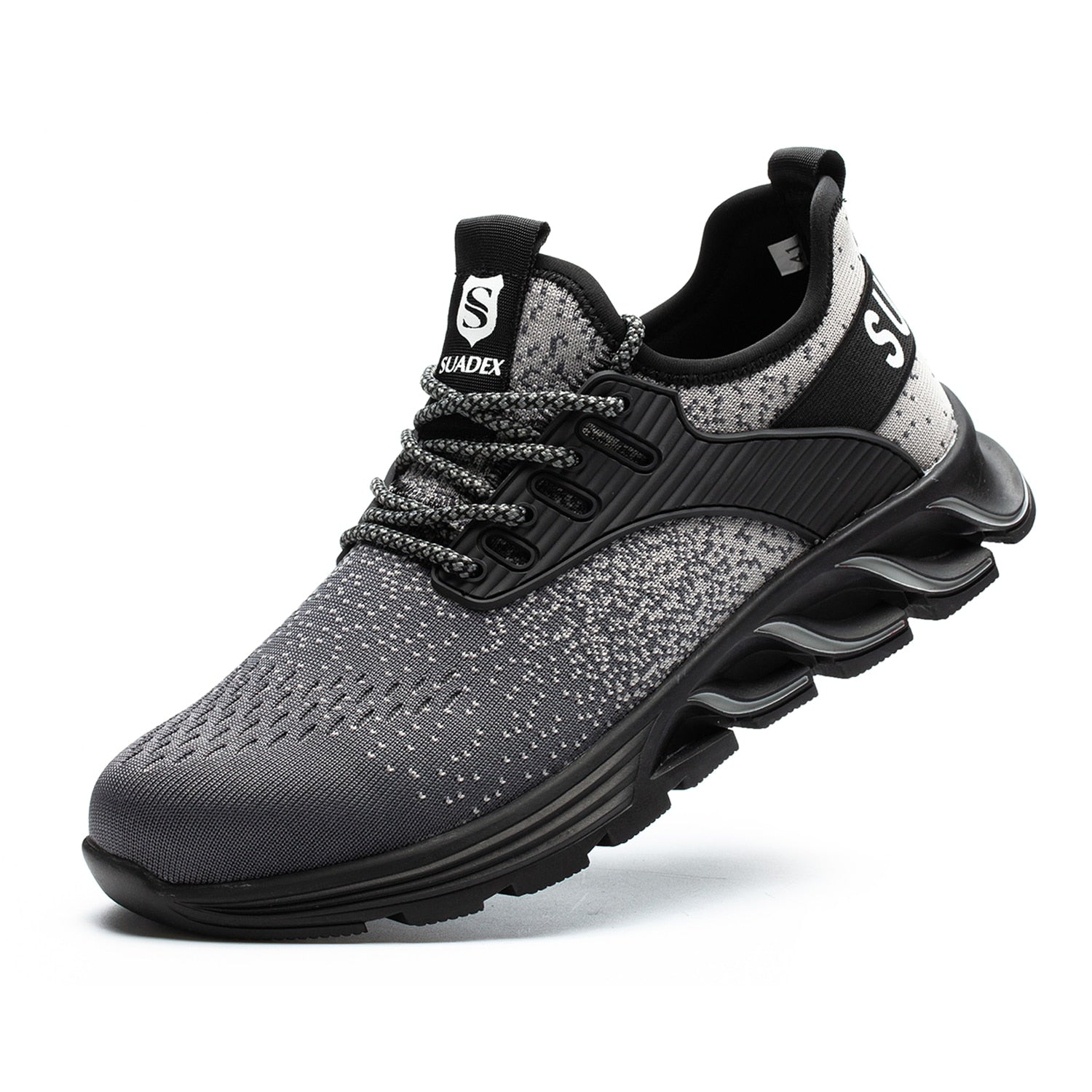 Lightweight Breathable Mens Steel Toe Safety Shoes - Earth Angel Lifestyle