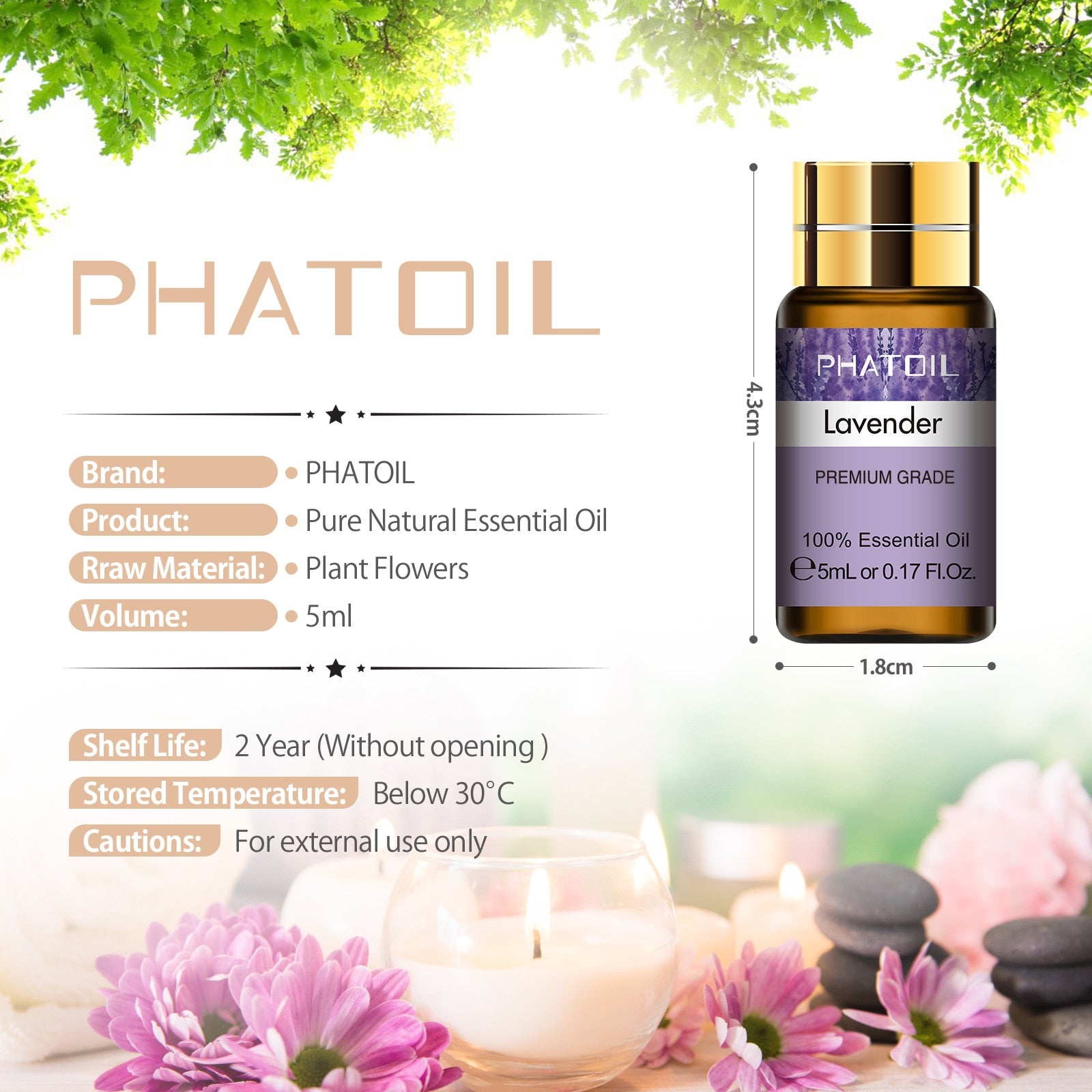 PHATOIL Pure Essential Oils 15pcs Gift Set - Earth Angel Lifestyle