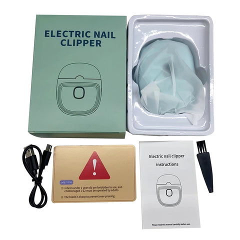 USB Electric  2-speed Nail Clipper With LED Light - Earth Angel Lifestyle