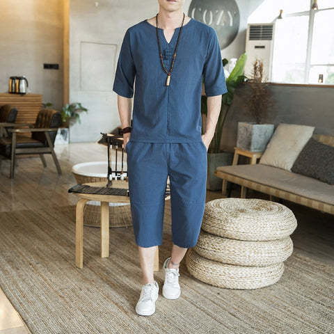 HITY's Men's Thin Linen Suit - Earth Angel Lifestyle