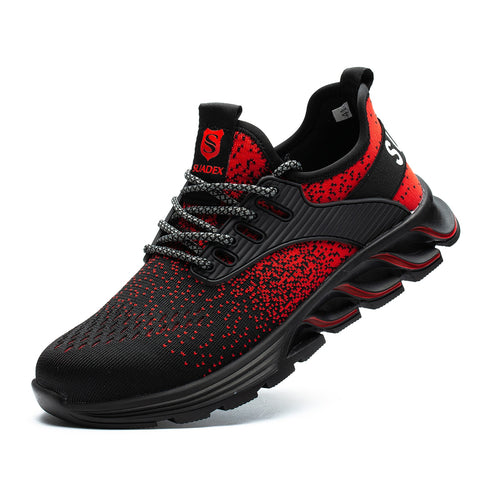 Lightweight Breathable Mens Steel Toe Safety Shoes - Earth Angel Lifestyle