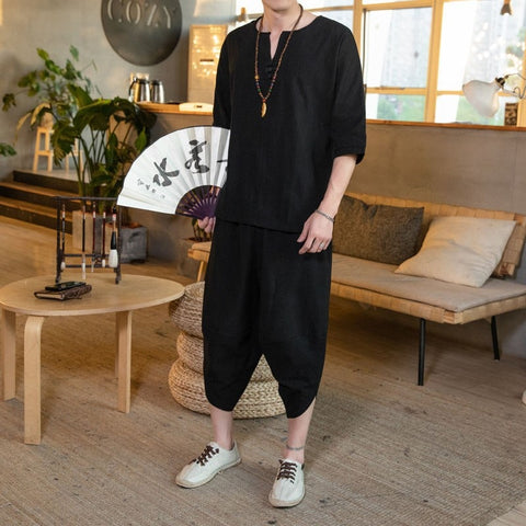 HITY's Men's Thin Linen Suit - Earth Angel Lifestyle