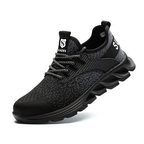 Lightweight Breathable Mens Steel Toe Safety Shoes - Earth Angel Lifestyle