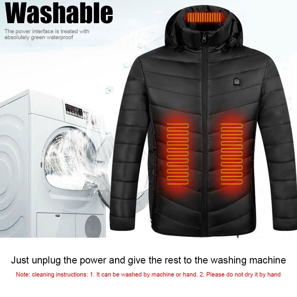 JOCESTYLE USB Electric Heated Jacket - Earth Angel Lifestyle