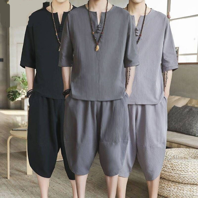 HITY's Men's Thin Linen Suit - Earth Angel Lifestyle