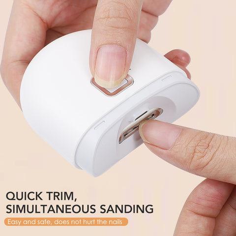 USB Electric  2-speed Nail Clipper With LED Light - Earth Angel Lifestyle