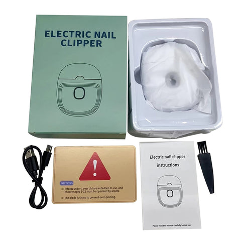 USB Electric  2-speed Nail Clipper With LED Light - Earth Angel Lifestyle