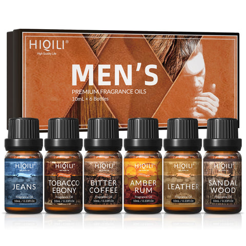 HIQILI Men's Fragrance Oils Set - Earth Angel Lifestyle