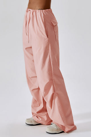 Long Loose Fit Pocketed Sports Pants - Earth Angel Lifestyle