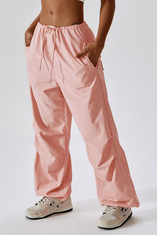 Long Loose Fit Pocketed Sports Pants - Earth Angel Lifestyle