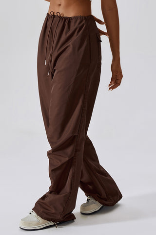 Long Loose Fit Pocketed Sports Pants - Earth Angel Lifestyle