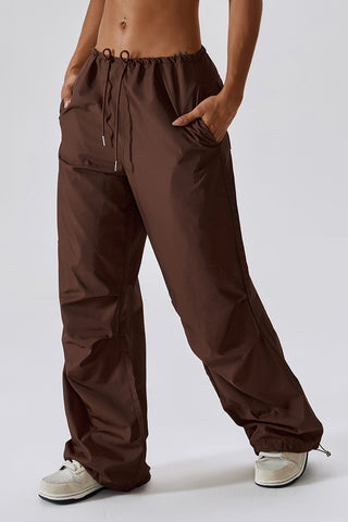 Long Loose Fit Pocketed Sports Pants - Earth Angel Lifestyle